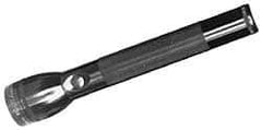 Mag-Lite - Krypton Bulb, 45 Lumens, Industrial/Tactical Flashlight - Black Aluminum Body, 3 D Batteries Not Included - Exact Tool & Supply