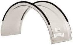 Flexbar - 8 Inch Wide x 19.7 Inch High/Thick Lexan Replacement Shield - For Use With Flexbar - Latheguard Shield - Exact Tool & Supply