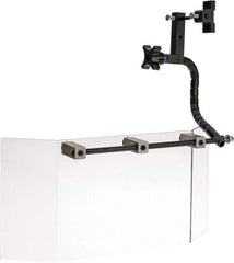 Flexbar - Milling Machine Guards Type: Visor Guard with Base Shield Width (Inch): 8 - Exact Tool & Supply