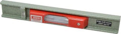 SPI - 8" Long, 0.0005" Graduation Sensitivity per 10", 2 Vials, Machinists' Level - 1-3/32" Wide - Exact Tool & Supply