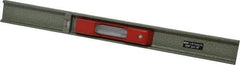 SPI - 12" Long, 0.001" Graduation Sensitivity per 10", 2 Vials, Machinists' Level - 1-3/32" Wide - Exact Tool & Supply