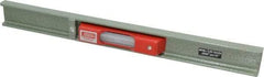 SPI - 12" Long, 0.0005" Graduation Sensitivity per 10", 2 Vials, Machinists' Level - 1-3/32" Wide - Exact Tool & Supply