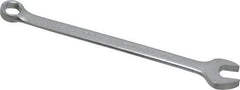 Proto - 9/16" 6 Point Combination Wrench - 15° Offset Angle, 8-5/8" OAL, Steel, Satin Finish - Exact Tool & Supply
