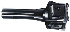 APT - 2" Cut Diam, 0.65" Max Depth of Cut, Indexable Square Shoulder End Mill - TPC 32..., TPG 32., TPU 32. Inserts, 40 NST Taper Shank, 90° Lead Angle, Series Tri-Dex - Exact Tool & Supply