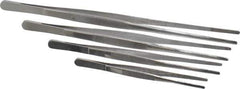 Value Collection - Stainless Steel Tweezer Set - 4 Piece - Exact Tool & Supply