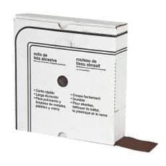 Value Collection - 2" x 50 Yd Crocus Cloth Roll - Fine Grade - Exact Tool & Supply