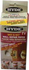 Hyde Tools - Drywall/Plaster Repair - White, 5" x 3 Yd ( 540 Sq In ) Coverage - Exact Tool & Supply