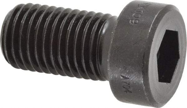 Holo-Krome - M16x2.00 Metric Coarse Hex Socket Drive, Low Socket Cap Screw - Grade 10.9 Alloy Steel, Black Oxide Finish, Fully Threaded, 30mm Length Under Head - Exact Tool & Supply