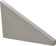 Value Collection - 30° Angle, 3 Inch Long, Angle Block - 55 RC Hardness - Exact Tool & Supply