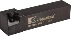 Kennametal - MTGN, Right Hand Cut, 0° Lead Angle, 1-1/4" Shank Height x 1-1/4" Shank Width, Negative Rake Indexable Turning Toolholder - 6" OAL, TN..54. Insert Compatibility, Series Kenloc - Exact Tool & Supply