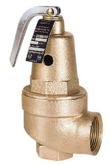 Conbraco - 1" Inlet, 1" Outlet, ASME Safety Relief Valve - 30 Max psi, 1,339,000 BTUs - Exact Tool & Supply