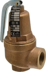 Conbraco - 3/4" Inlet, 3/4" Outlet, ASME Safety Relief Valve - 30 Max psi, 827,000 BTUs - Exact Tool & Supply