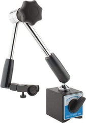 Value Collection - 2-1/2" Long x 2-1/8" Wide x 2" High Magnetic Indicator Base with On/Off Switch - 60 Kg Magnetic Pull, Articulated Arm - Exact Tool & Supply