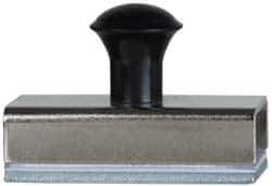 Mag-Mate - 1-1/8" Long, 9/16" Magnet Height, 23 Lb Max Pull Magnetic Print Holder - 11.5 Lb Average Magnetic Pull - Exact Tool & Supply