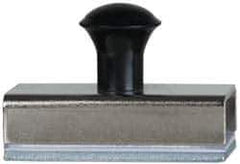 Mag-Mate - 1-1/8" Long, 9/16" Magnet Height, 23 Lb Max Pull Magnetic Print Holder - 11.5 Lb Average Magnetic Pull - Exact Tool & Supply