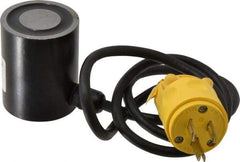 Mag-Mate - 2" Diam, 14 Watts, 190 Lb Max Magnetic Pull Electromagnet - 1/4-20 Thread, 120 AC Output Voltage - Exact Tool & Supply