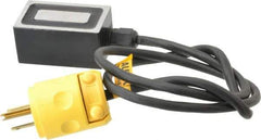 Mag-Mate - 2-1/2" Long, 10 Watts, 140 Lb Max Magnetic Pull Electromagnet - 10-32 Thread, 120 AC Output Voltage - Exact Tool & Supply