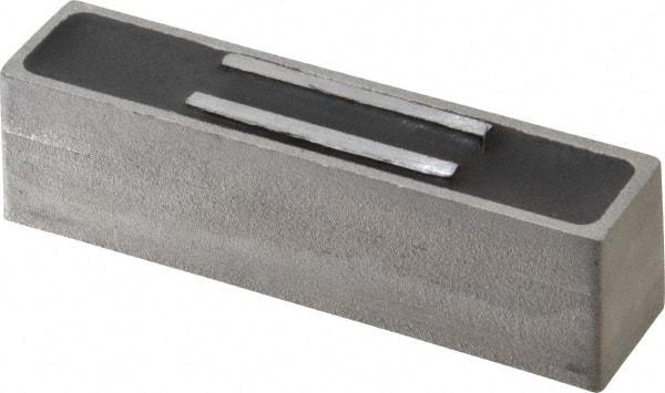 Mag-Mate - 1" Wide x 1-1/4" High x 4-1/2" Long, Rectangular Ceramic Holding Magnet - 2 Pole, 65 Lb Max Holding Capacity, 32.5 Lb Average Holding Capacity - Exact Tool & Supply