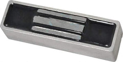 Mag-Mate - 1-1/4" Wide x 1-1/4" High x 4-1/2" Long, Rectangular Ceramic Holding Magnet - 3 Pole, 110 Lb Max Holding Capacity, 55 Lb Average Holding Capacity - Exact Tool & Supply