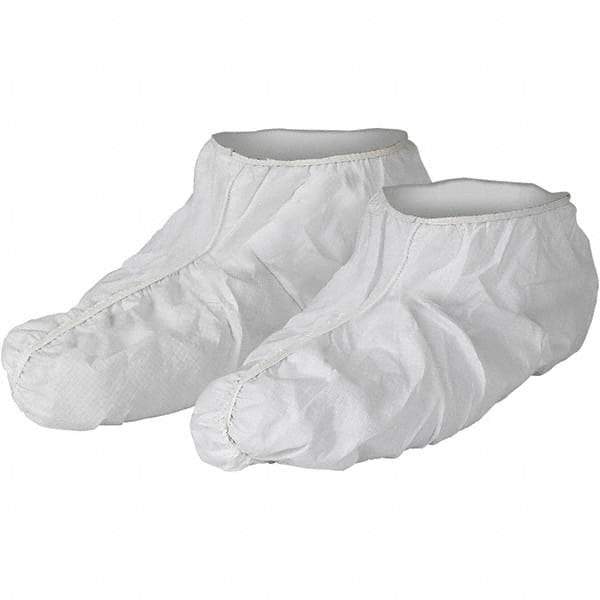 KleenGuard - Size Universal, SMMMS, Standard Shoe Cover - White, Non-Chemical Resistant - Exact Tool & Supply