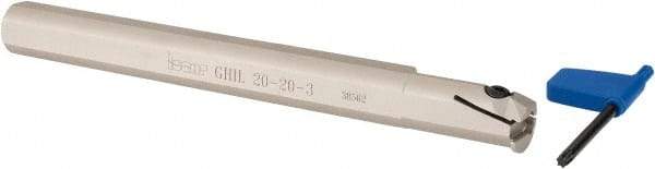 Iscar - GHIL, Internal, Left Hand, 4.5mm Max Depth of Cut, 2 to 3.5mm Groove Width, Indexable Grooving Tool Holder - 20mm Shank Width, 200mm OAL - Exact Tool & Supply
