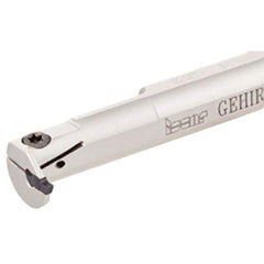 Iscar - 14mm Min Bore Diam, 125mm OAL, 16mm Shank Diam, GEHI Indexable Boring Bar - 4mm Max Bore Depth, GEPI Insert, Clamp Holding Method - Exact Tool & Supply