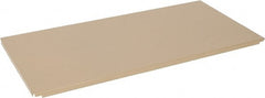 Edsal - 48" Wide x 24" Deep, Locker Extra Shelf for Deluxe Jumbo Storage Cabinet - Exact Tool & Supply