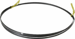 Starrett - 18 TPI, 7' 9-1/2" Long x 1/4" Wide x 0.025" Thick, Welded Band Saw Blade - Carbon Steel, Toothed Edge, Raker Tooth Set, Flexible Back, Contour Cutting - Exact Tool & Supply
