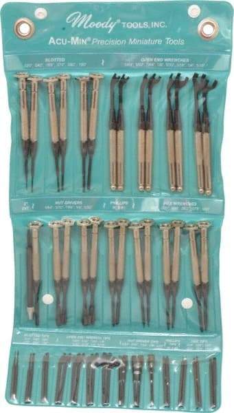 Moody Tools - 55 Piece Screwdriver Set - Comes in Tools Only - Exact Tool & Supply
