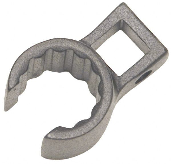Martin Tools - 3/8" Drive, 5/8", Black Oxide, Flare Nut Crowfoot Wrench - Exact Tool & Supply