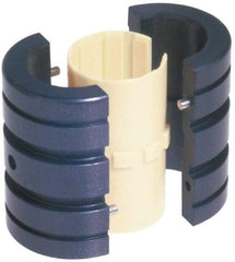 Igus - 1-1/4" ID, Polymer Lined Split Linear Bearing - 2" OD - Exact Tool & Supply