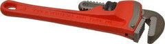 Ridgid - 8" Cast Iron Straight Pipe Wrench - 1" Pipe Capacity - Exact Tool & Supply