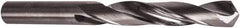 Precision Twist Drill - #42 118° Solid Carbide Jobber Drill - Bright Finish, Right Hand Cut, 2" OAL, Split Point - Exact Tool & Supply