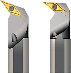 Seco - 27mm Min Bore Diam, 250mm OAL, 20mm Shank Diam, A-SVUB Indexable Boring Bar - 25mm Max Bore Depth, VB.T 1102.. Insert, Screw Holding Method - Exact Tool & Supply