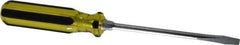 Stanley - Standard Slotted Screwdriver - Round Shank, Acetate Handle - Exact Tool & Supply