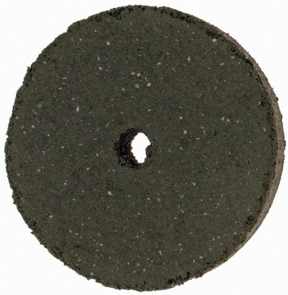 Cratex - 1" Diam x 1/8" Hole x 1/8" Thick, Surface Grinding Wheel - Coarse Grade - Exact Tool & Supply