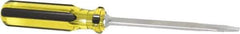 Stanley - Standard Slotted Screwdriver - Square Shank, Acetate Handle - Exact Tool & Supply