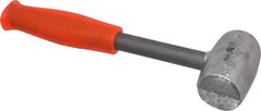 Cook Hammer - 3 Lb Head Nonmarring Mallet - 9-1/2" Long Steel Handle - Exact Tool & Supply