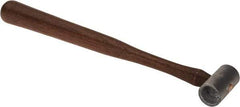 Made in USA - 5/16 Lb Head 7/8" Face Plastic Split Head Hammer without Faces - Wood Handle - Exact Tool & Supply