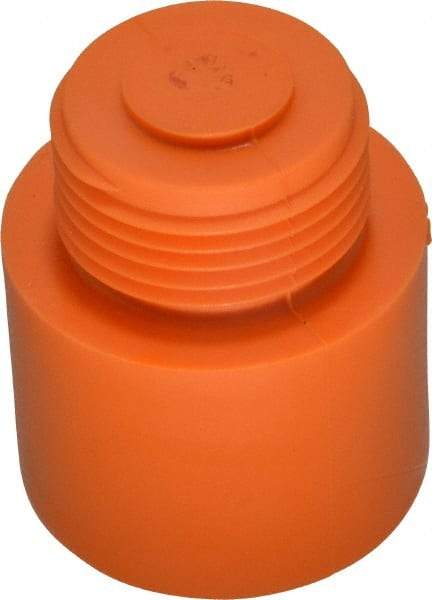 Made in USA - 1-1/2" Face Diam, Hammer Tip/Face - Pyralin - Exact Tool & Supply