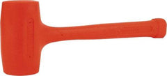 Stanley - 42 oz Head 2-15/32" Face Diam Soft Face Urethane Dead Blow Hammer - 14-3/8" OAL, Composite Handle - Exact Tool & Supply