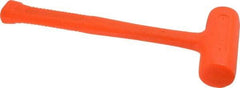 Stanley - 18 oz Head 1-33/64" Face Diam Soft Face Urethane Dead Blow Hammer - 12-1/8" OAL, Composite Handle - Exact Tool & Supply