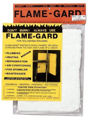 Made in USA - 50 Inch Long x 24 Inch Wide, Flame-Gard Non-Asbestos Roll - Exact Tool & Supply