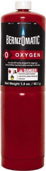Bernzomatic - 1.4 Ounce Oxygen Cylinder - Exact Tool & Supply