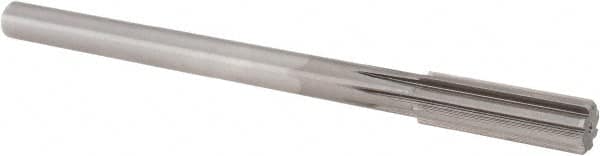 Alvord Polk - 11/16" High Speed Steel 8 Flute Chucking Reamer - Exact Tool & Supply