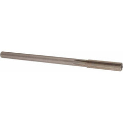 Alvord Polk - 0.4365" High Speed Steel 6 Flute Chucking Reamer - Exact Tool & Supply