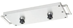 Schunk - Rectangular Steel CNC Clamping Pallet - 199mm Wide x 399mm Long x 20mm Thick - Exact Tool & Supply