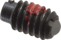 Gibraltar - 4-48, 0.062" Ball Diam, 0.187" Body Length, 0.02" Max Ball Reach, Threaded Ball Plunger - Steel Body, Nylon Ball, 0.13 Lb Initial End Force, 0.5 Lb Final End Force, Locking Element - Exact Tool & Supply
