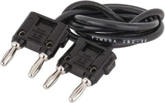 Pomona - Electrical Test Equipment Cable Assembly - Use with Double Banana Plugs - Exact Tool & Supply
