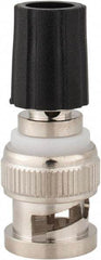 Pomona - Black Electrical Test Equipment Adapter - Use with Male BNC to Single Binding Posts - Exact Tool & Supply